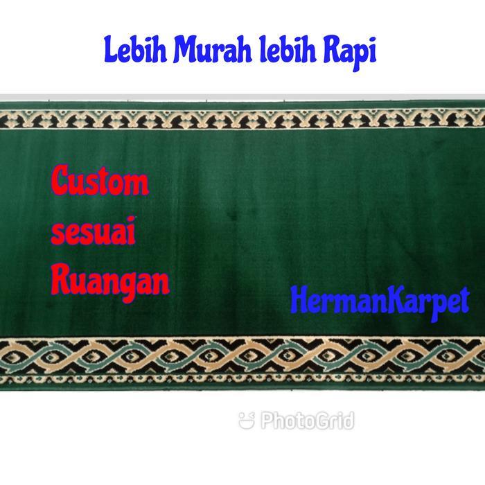 [] Karpet Masjid Karpet Musolah Polos Meteran