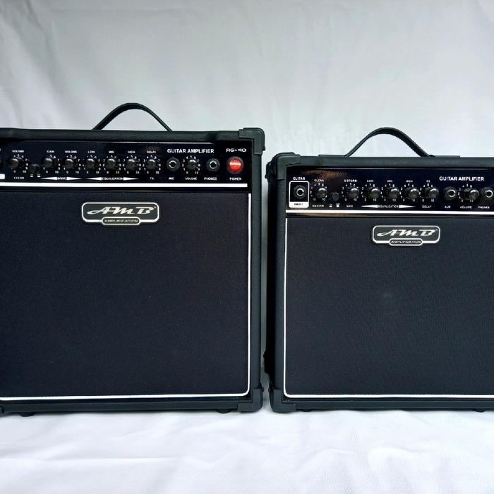 Ampli Gitar Amb 8 Inc Plus Colokan Mic Termurah Bergaransi Terjamin