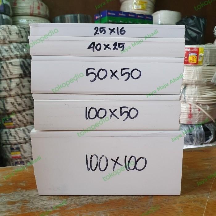 Kabel Duct / Trunking / Wiring Duct - 100X50 / 100 X 50 - 3 Meter Terlaris