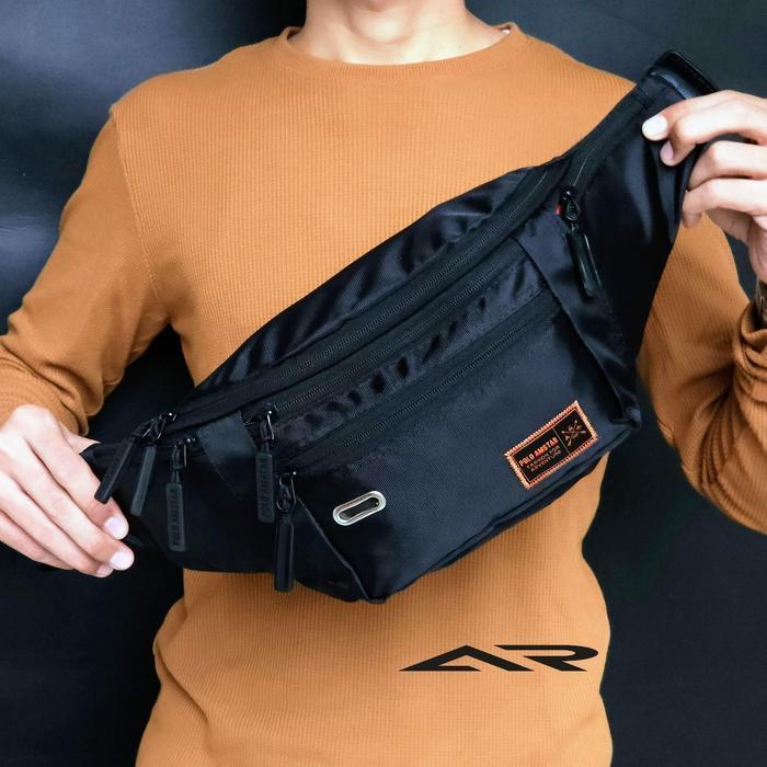 Eiger - Tas Selempang Pria Waistbag Extra Organizer Amstar Original Pinggang