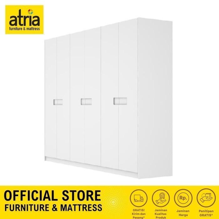 Atria Lemari Pakaian Pintu Tarik Lorraine - Spesifikasi