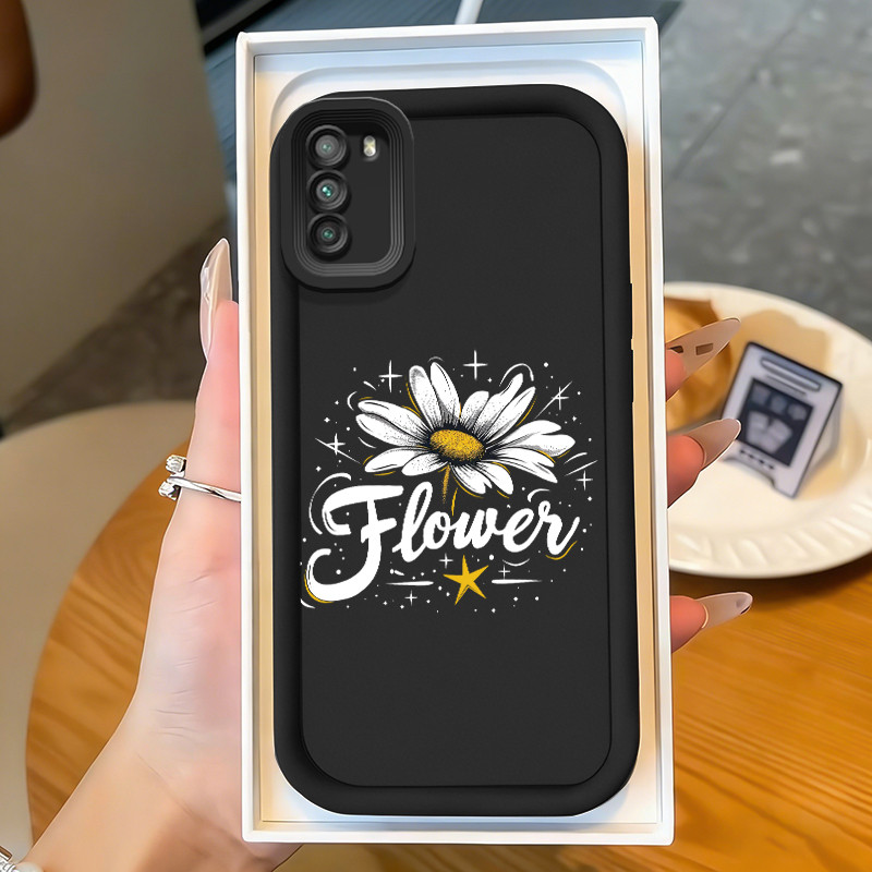Casing Hp untuk POCO M3 Case Margarita putih Kasing silikon Cesing bagus karet Softcase Kesing