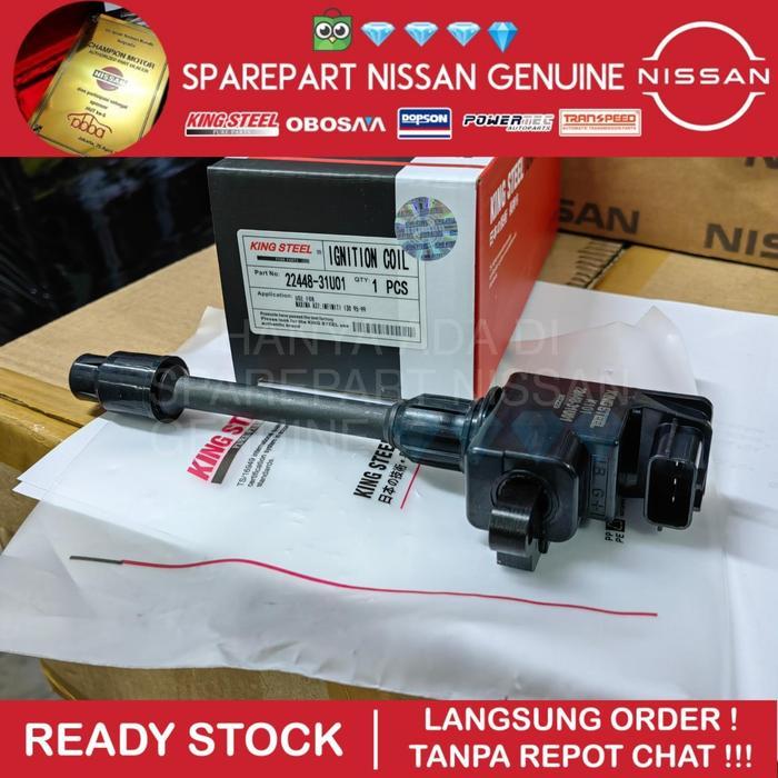 Koil Busi Infiniti Cefiro A32 Vq30 Maxima Ignition Coil Oem Nissan