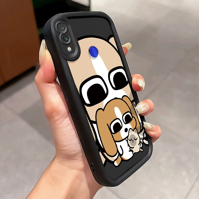 Casing Hp Xiaomi Redmi Note 7 Redmi Note 7s Redmi Note 7 Pro Case Funny little dog Kasing silikon Ce