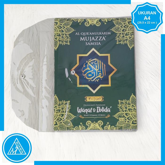 Alquran Mujaza Samsia Per Juz Ukuran A4 Lengkap 30 Juz Populer