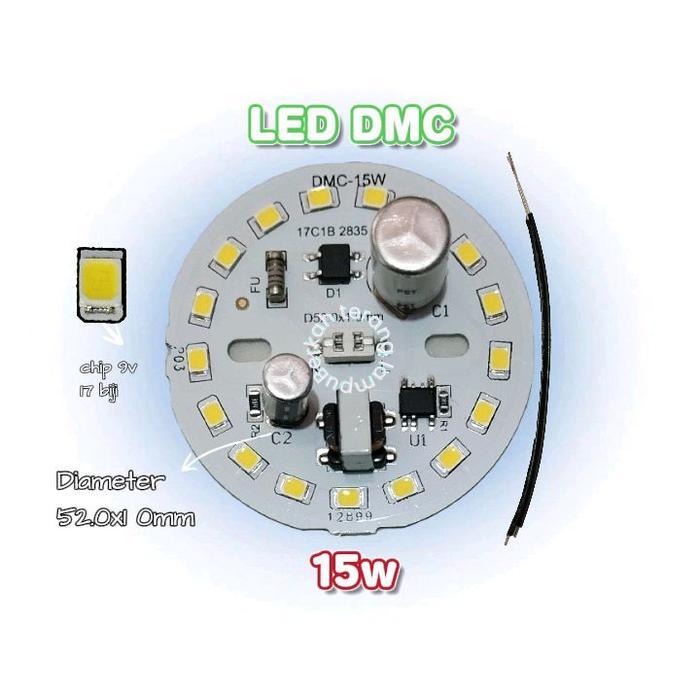 "New" PCB LED AC DMC 5w sampai 50w, chip 9v