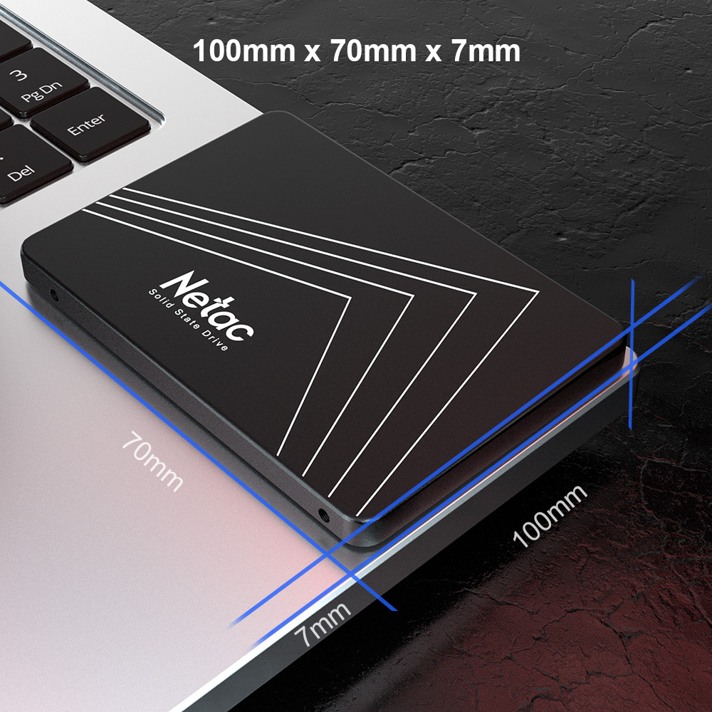Netac SATA SSD 2TB 4TB 1tb 128gb SSD 480gb 512gb 256gb HD SSD Hard Drive Disk Hdd Internal Solid