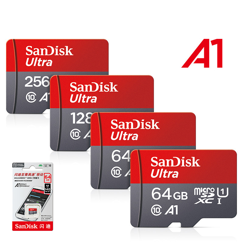 100% Original SanDisk memory card 32GB micro tf sd card 64GB 128GB 256GB tarjeta micro tf 32G 256G
