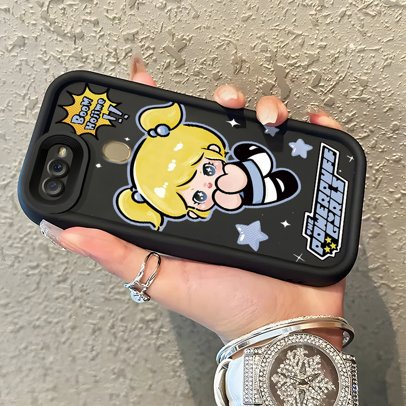 Casing Hp OPPO A7 OPPO A5s OPPO A12 OPPO A12S A11k Case Gadis kartun Kasing silikon Cesing bagus kar