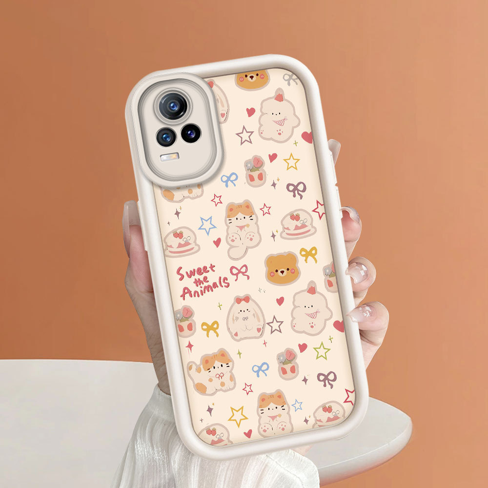Casing Hp Untuk VIVO V21E V21 Y73 2021 4G Phone Case Softcase Soft Cesing Handphone Cover Populer Ka