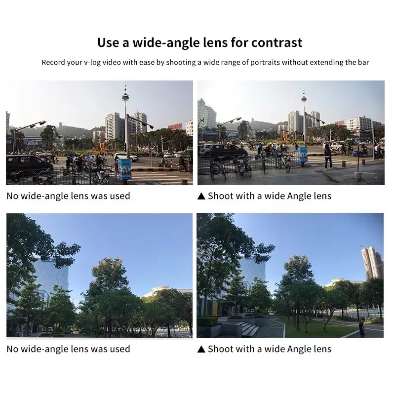 For DJI Osmo Pocket 3 Wide-Angle Lens Telephoto Lens for DJI Pocket3 Magnetic Photograph Attachment