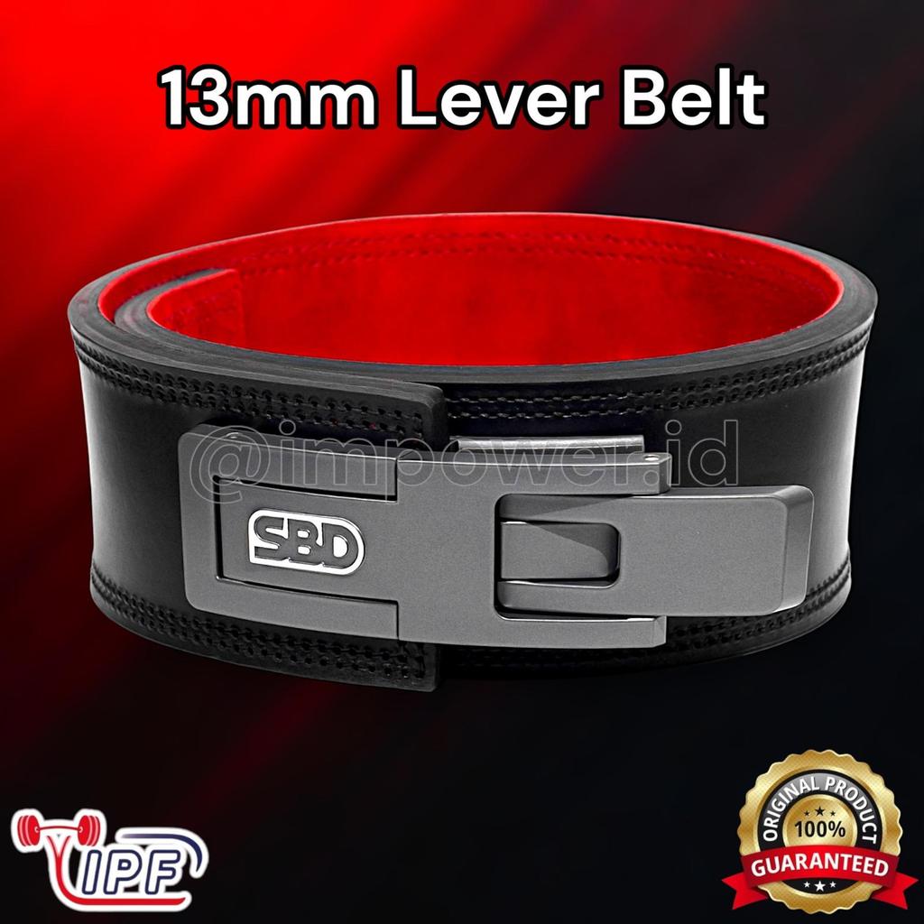 SBD Classic 13mm Lever Belt IPF APPROVED Adjustable for Powerlifting Powerlifter Powerlift Power Lif