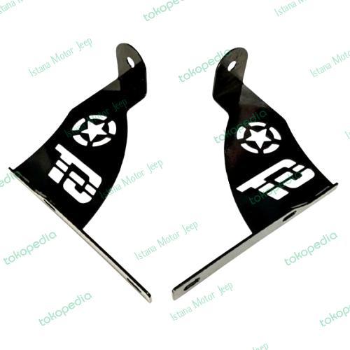 Braket Dudukan Lampu Tembak Sorot Led Kap Mesin Taft Feroza Rocky Restock