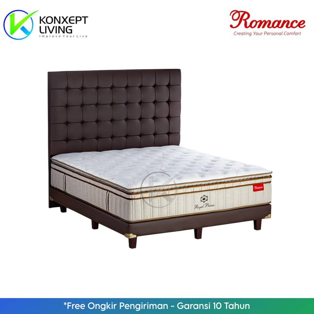 Romance Springbed Royal Prince Sandaran Eliza Ukuran 180x200 Fullset