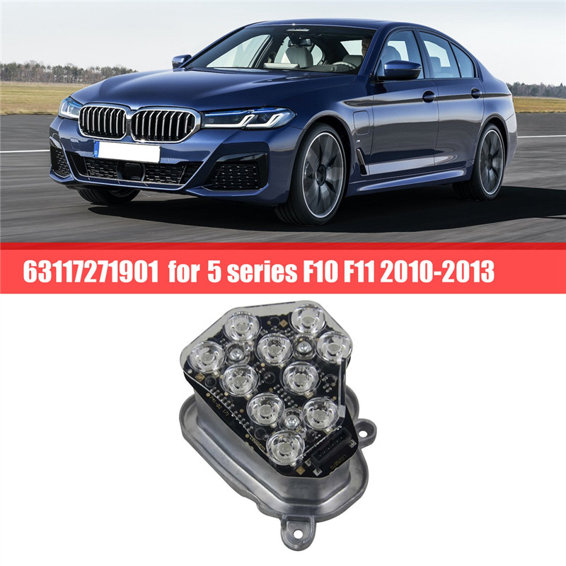 63117271901 LEFT SIDE HEADLIGHT TURN MODULE BI-XENON LED INDICATOR FOR BMW 5 SERIES F10 F11