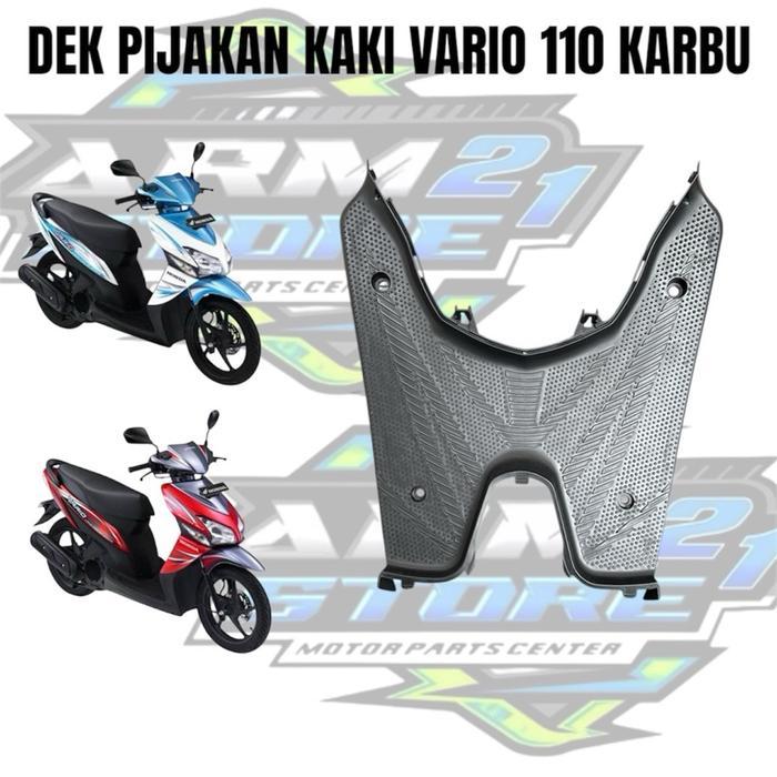 DEK PIJAKAN KAKI VARIO 110 KARBU LAMA / DEK ATAS PIJAKAN KAKI VARIO 110 KARBU OLD Motorcycle