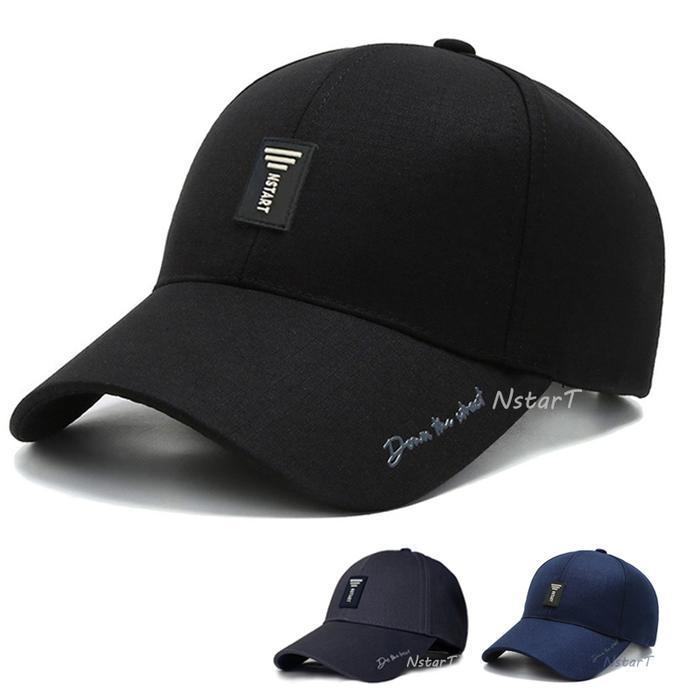 Topi Baseball Nstart Original Hat Cap Casual Sports Pria Dan Wanita Umum Topi Bisbol Bergayapria Dan
