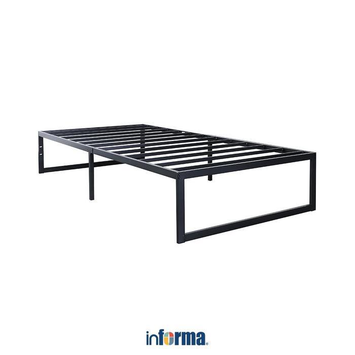 Informa Nolan Dipan Tempat Tidur Metal Ranjang Kasur Divan Tempat Tidur Furniture Kamar Tempat