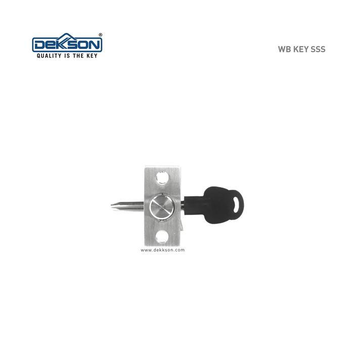 Dekkson Window Bolt Wb With Key Sss