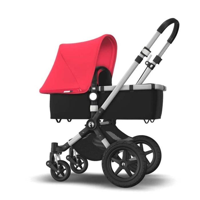 Top Bugaboo Cameleon3 Plus Complete Stroller AluBlack/Red - Stroller Bayi