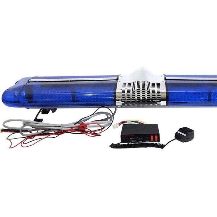 TERMURAH  LAMPU ROTATOR POLISI SIRENE PATWAL AMBULANCE LED - BIRU