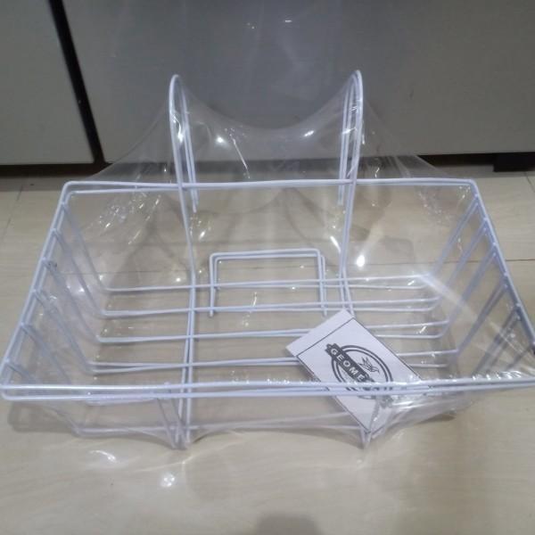 Pesona_Mimin Gantungan Pot Besi Balkon Rak Tanaman / Rak Bunga Taman Balkon Dinding