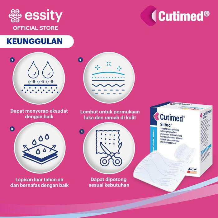 Sedia Essity Cutimed Siltec - Dressing Foam [1 Pcs]
