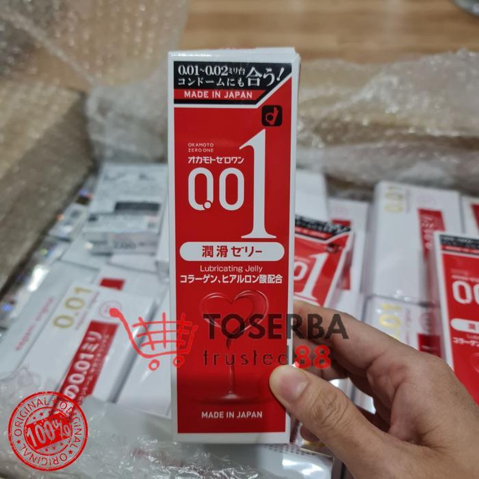 Elegantennclave Pelumas Lubricant Okamoto 001 002 0.01 Kondom Original Jepang 50Gr