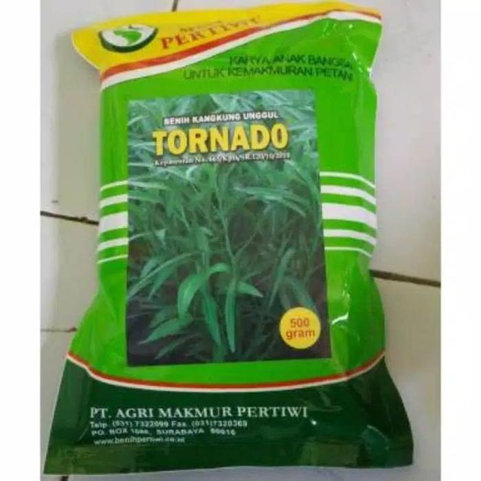 Benih kangkung TORNADO 500 gram kangkung daun sempit produksi benih pertiwi