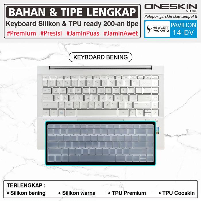 HARGA DISKON Pelindung Keyboard Protector Cover Kompatibel dengan HP Pavilion 14-dv dv2000tx