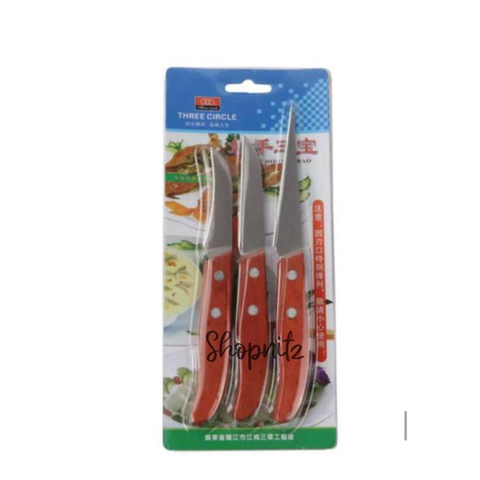 Premium Pisau Garnish / Pisau Ukir Set / Pisau Ukir Buah / Pisau Carving Original