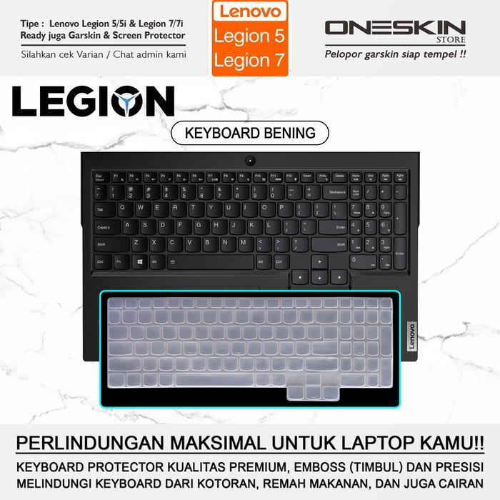 MURAH Pelindung Keyboard Protector Lenovo Legion 5 5i-15 15ARH05 15ARH05H