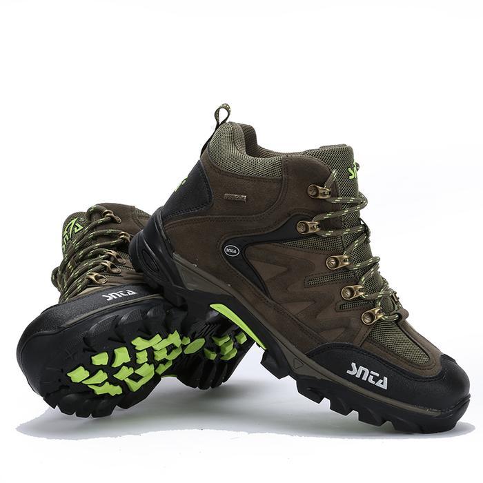 Sepatu Gunung/ Trekking/Hiking/Outdoor Snta 469 Green -Size 46