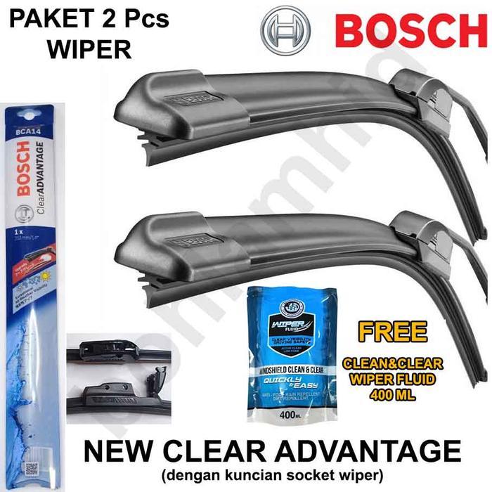 WIPER BOSCH CLEAR ADVANTAGE FRAMELESS 20"