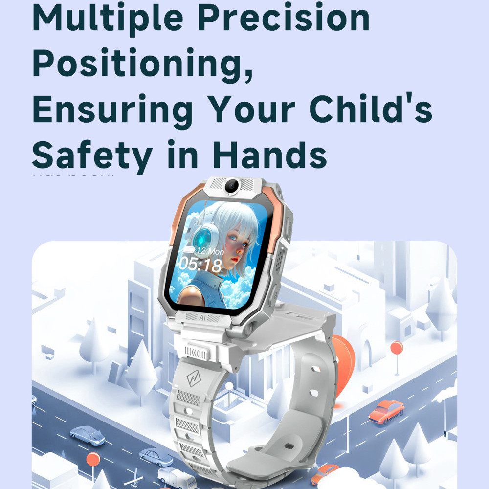 Jam Tangan Pintar Anak dengan GPS dan Video Call 4G