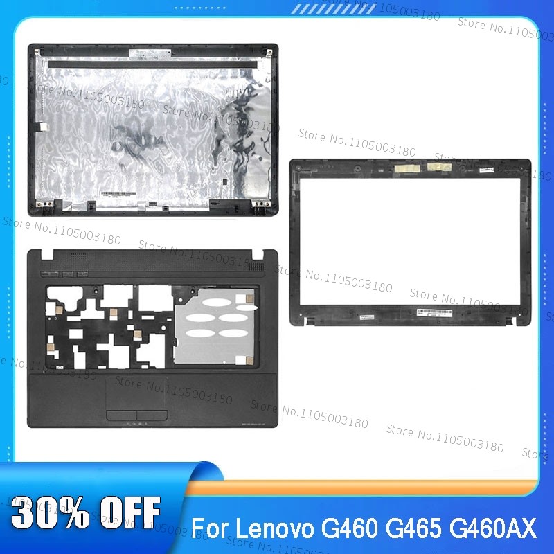 For Lenovo G460 G465 G460AX Laptop LCD Back Cover/Front Frame/Palm Rest/Bottom Case/Hinges