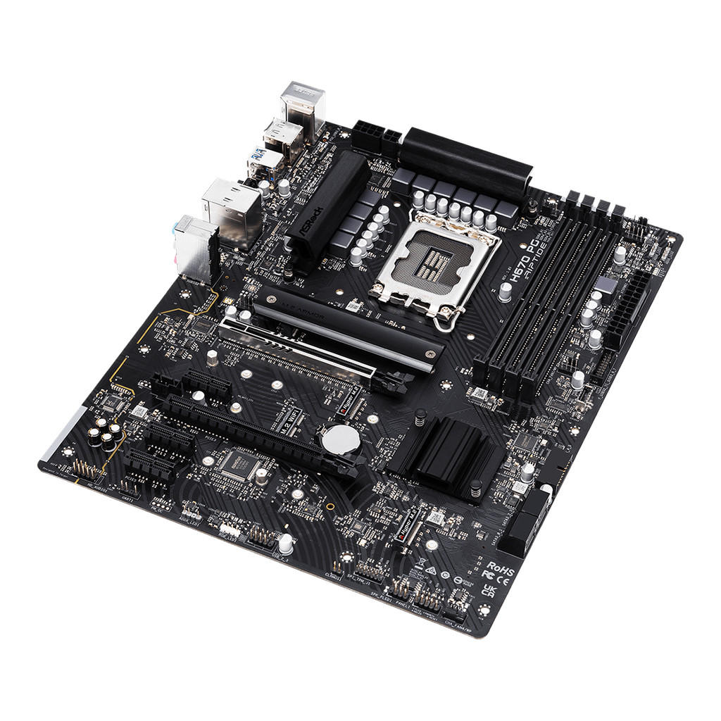 ASROCK H670 PG RIPTIDE Motherboard CPU Support LGA 1700 i5 12400f 12700K 12100F i5 12400 DDR4