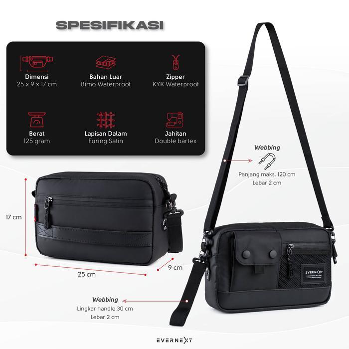 Tas Selempang Pria Tas Selempang Hp Multifungsi Pria Sling Bag Cowok Distro Branded