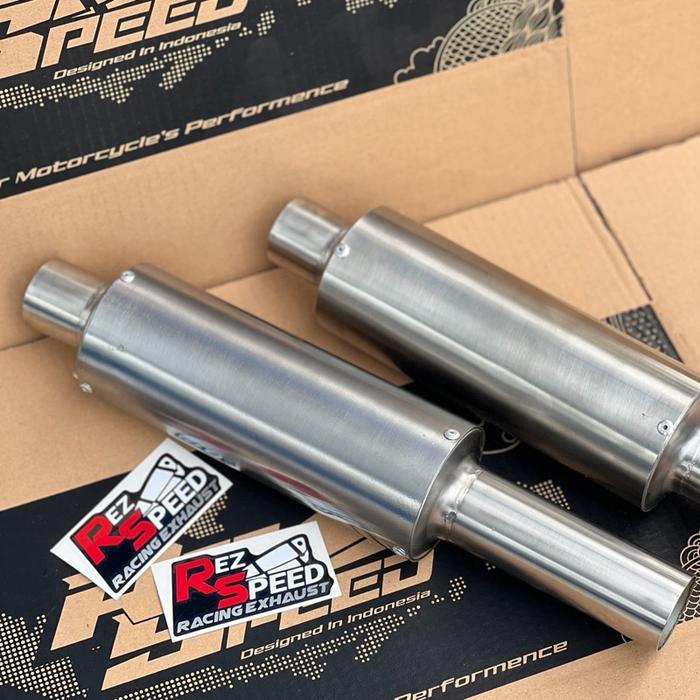 Knalpot Kondoman Rez Speed Untuk Standar Racing Srv 2 Srv3 Srv4 Srv5 Motorcycle