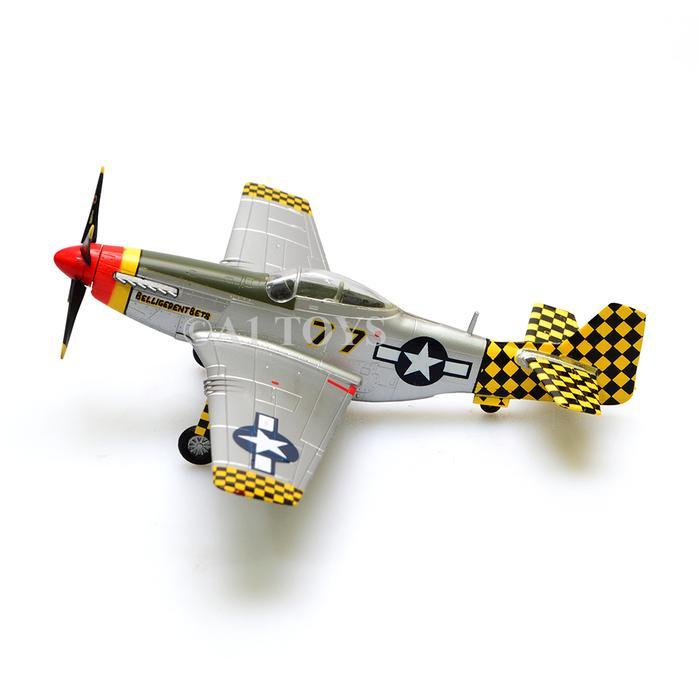 Miniatur Pesawat P51D Mustang Usaaf 325Th Fg Easy Model 13 Cm 1:72 Tokolisnanya