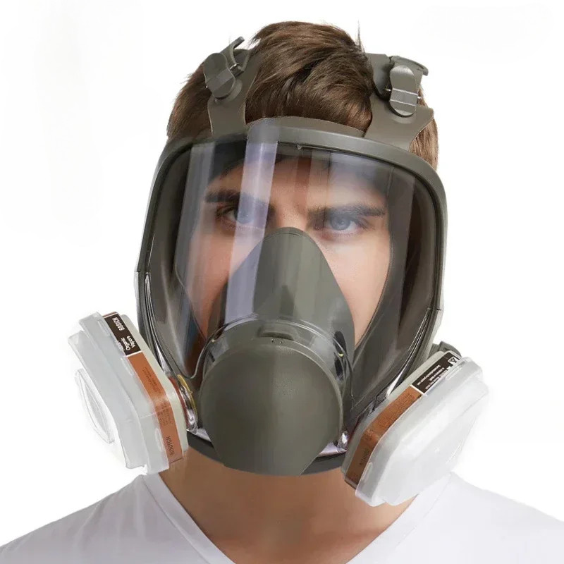 Full Face 6800 Gas Mask Spray Protective Mask Industrial Gas Mask Respirator New Type Gas Mask