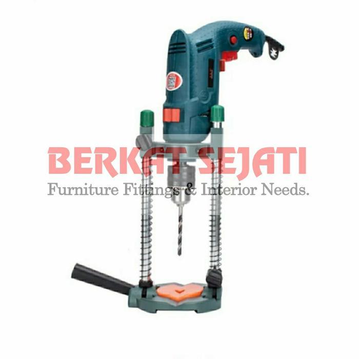 MOBILE DRILL STAND / Holder Dudukan Mesin Bor Tangan Listrik Portable .
