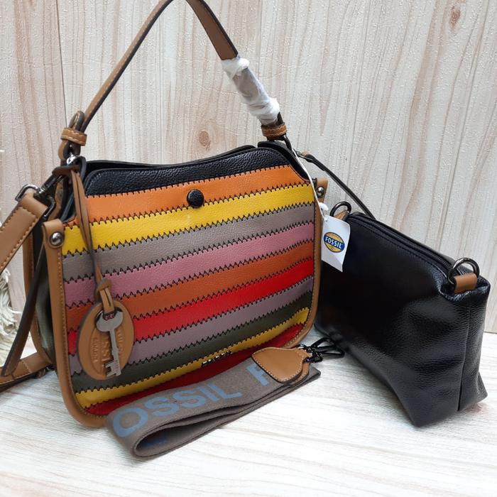 Tas Fossil Wanita Rainbow 3707