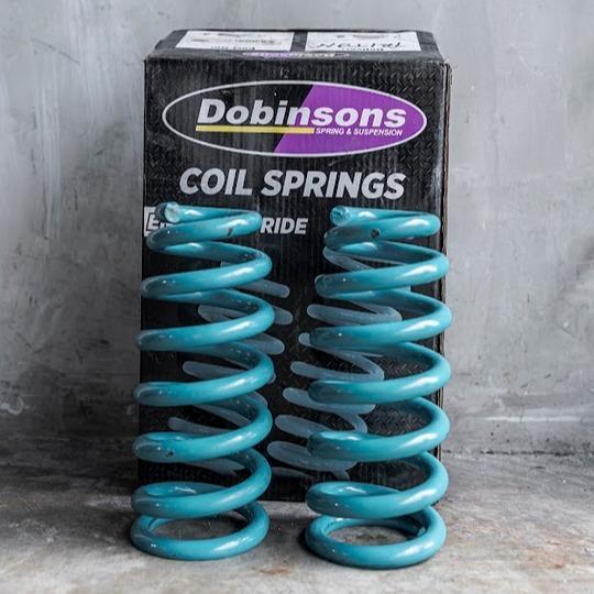 SECOND Dobinson Coil Spring Front Linear Rate Raised Height (30mm Lift) Up to 40Kg For Mitsubishi