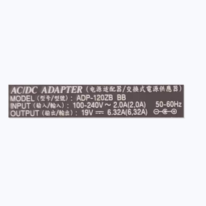 Genuine DELTA ADP-120ZB BB 19V 6.32A 120W 5.52.5mm AC Adapter For Laptop Power Supply Charger