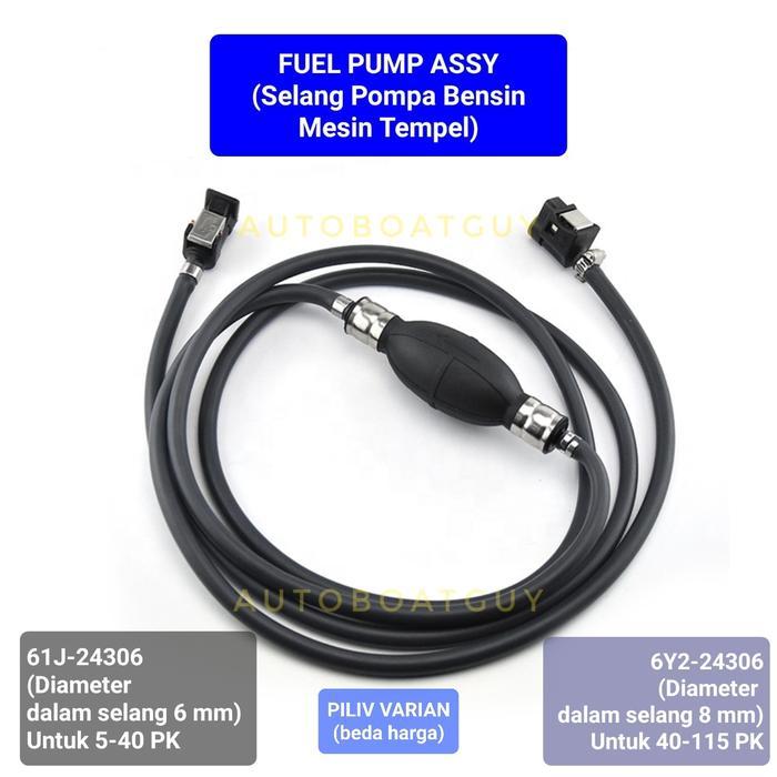 Diskon Selang Bensin Mesin Tempel Outboard Motor Fuel Primary Pump Yamaha Parsun