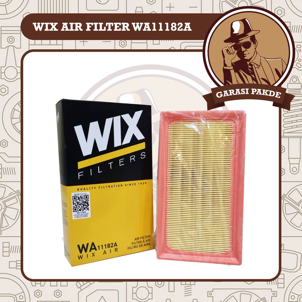 Wix Filters Air Filter WA11182A - Saringan Udara Mobil Ayla Sigra Calya Agya Original