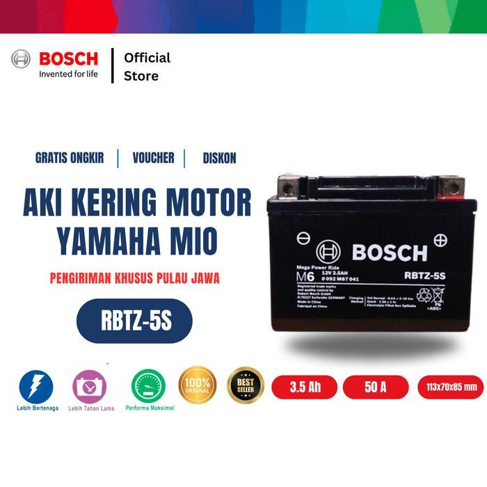 Bosch Aki Kering Motor Yamaha Mio CW, GT, M3 125, J, New Mio Soul, Soul GT 125 Tahun 2013 -