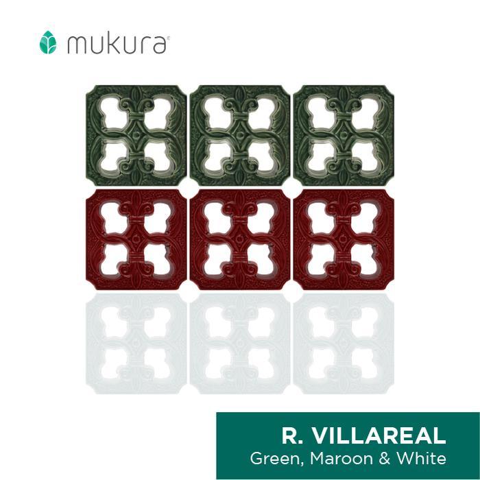 ROSTER KERAMIK MUKURA LUBANG ANGIN KERAMIK VILLAREAL 20X20CM