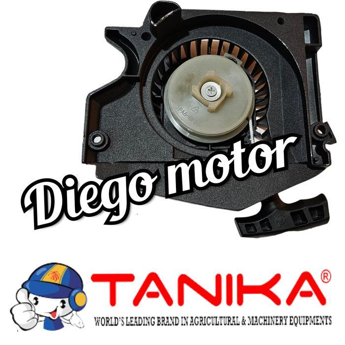 TERUJI TNK 009 Recoil Starter Tarikan Engkol Mesin Chainsaw Senso Tanika Ori